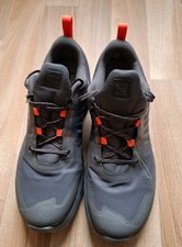 Trekkingschuhe Salomon Damen Gr. 40 40,5  Mit Gore-Tex Grau Neuwertig 