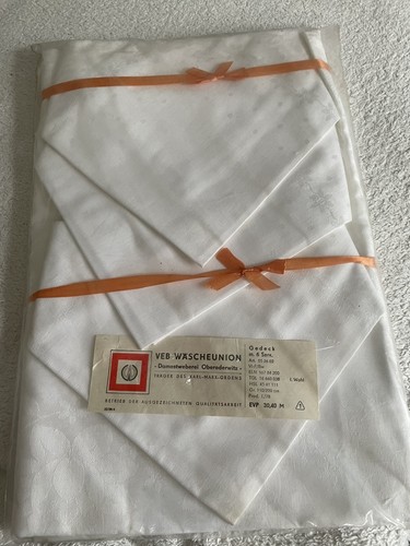 Große ddr damasttischdecke - große,