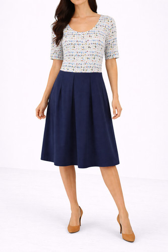 Kleid company bunt damen - kleid,