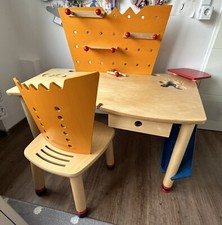 HABA „Skribbel“ Kinderschreibtisch mit Stuhl, mitwachsend