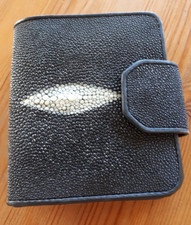 Damen Geldbörse Geldbeutel Stingray aus echtem Rochenleder NEU