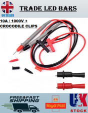Für Universal Digital Multimeter Multimeter Messleitung Sonde Draht Stift Kabel UK
