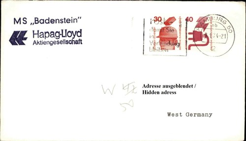 Schiffsstempel schiffspost - schiffsstempel,