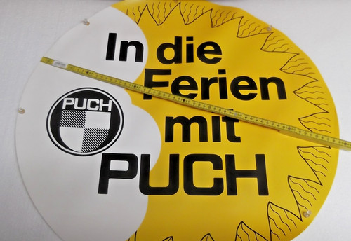 Puch schaufensterwerbung in - schaufensterwerbung, "in