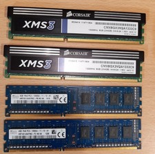 16 GB Corsair + SKhynix DDR3 -