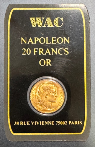 Napoleon francs gold - napoleon, 20