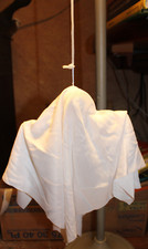 2 x girlande geist gespenst figur motiv halloween deko kinder weiß motto party