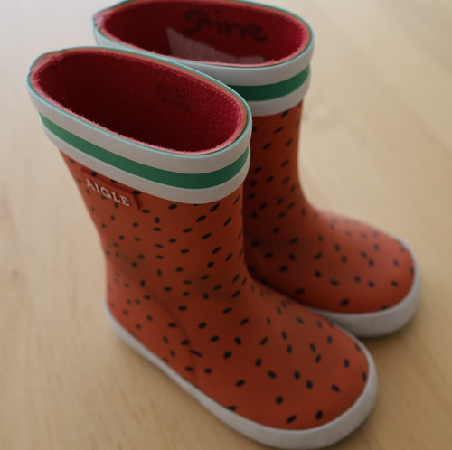 Aigle kindergummistiefel rot - aigle,