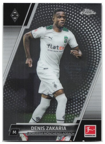Denis zakaria topps - zakaria, chrome