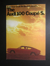 Audi 100 Coupe S Prospekt 
