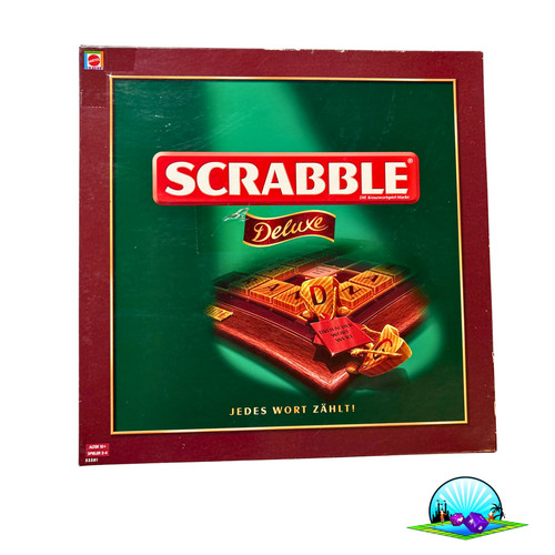 Scrabble deluxe spiel - scrabble, mattel