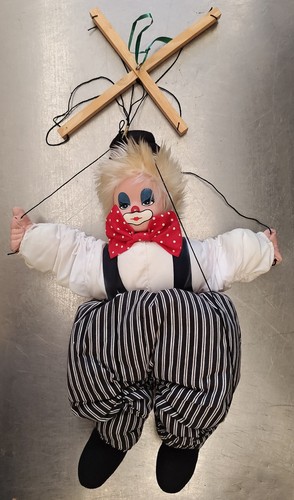 Stk clownsmarionette der - stk., ("der