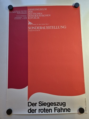 Plakat armeemuseum dresden - plakat,