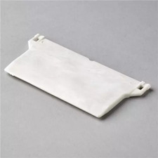 Vertikaljalousie Bodengewichte Ersatz Reparatur Ersatzlamelleneinsätze weiß 89 mm