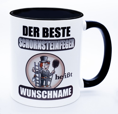 Schornsteinfeger tasse mit - schornsteinfeger,
