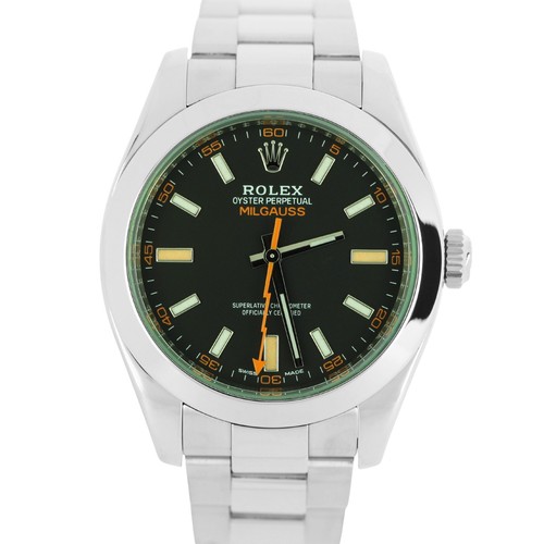 Rolex milgauss 116400gv - rolex, black