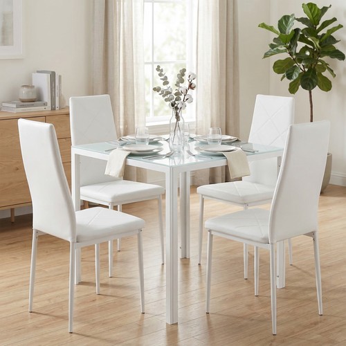 Homcom teiliges essgruppe - homcom, 5-teiliges