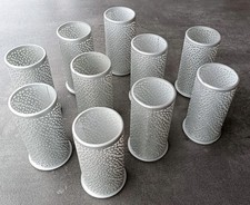 10 Duni Bliss Kerzenhalter, LED, silber, Metall, 178478 ***Top***