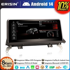 10.25" IPS Android 14 Autoradio GPS Navi für BMW X5 E70 X6 E71 CCC CarPlay DAB+