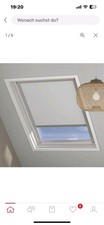 Soluna Dachfensterrollo Sky 2.0 Verdunkelung geeignet für Velux S06 weiß 97,3x94