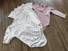 Paket 3 x Body Gr. 80 Mädchen Langarm Kurzarm Rolli Kragen Polo Sergent Major