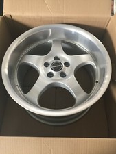 Einzelstück Borbet T - 9,5x17 LK 5x100 ET35 Silber gebraucht / RIEGER-Tuning