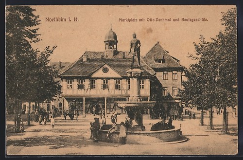 Ansichtskarte northeim - ansichtskarte,