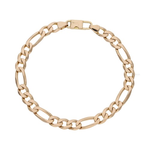 Armband roségold 585 figaro - roségold,