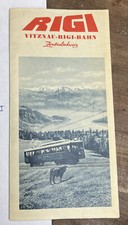 RIGI Switzerland Panoramic Map