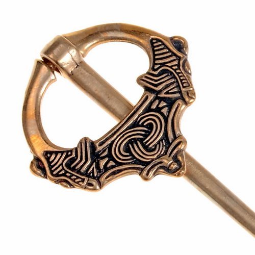 Ringnadel wikinger gewandnadel - ringnadel,