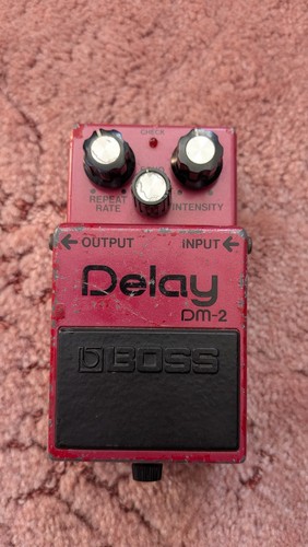 Boss analog delay - boss, dm-2