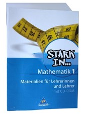 Schroedel Stark in Mathematik 1 Lehrerband Unterrichtsmaterialien CD-ROM Deutsch