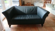 Ikea Ledersofa Sofa Klippan schwarz