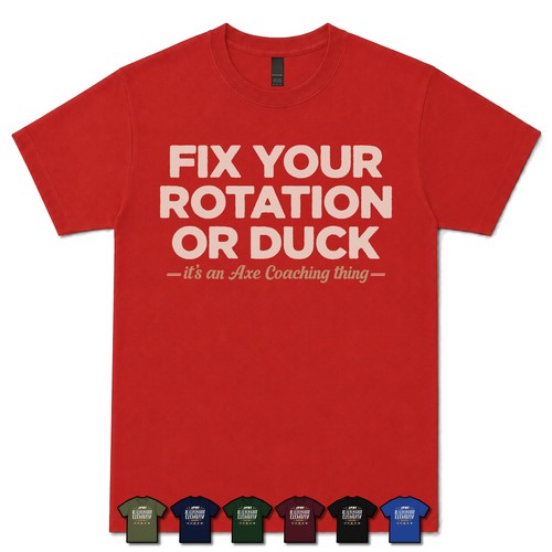 Fix your rotation duck - duck, axe