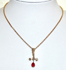 Diamant - Rubin - Anhänger