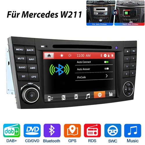 Autoradio für mercedes - 7'',