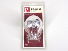 Paulmann 875.66 Ø60mm Glas AGL Minihalogen Kopfspiegel Silber 20-60 Watt E27/E14