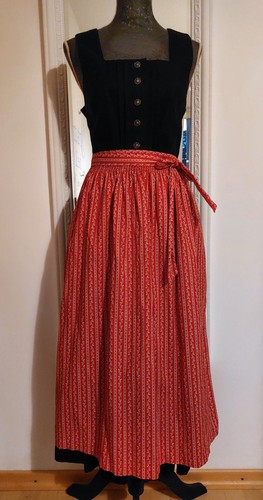 Dirndl alphorn schwarz - "alphorn",, +
