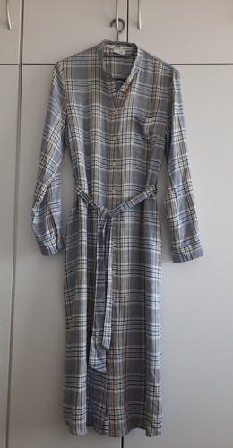 Hemdblusenkleid aus baumwolle - hemdblusenkleid,