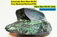 Extrem-Selten Maw Sit Sit Jade/Burmesischer Edelstein.*270 Gramm.*TOP!