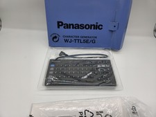 Panasonic Character Generator