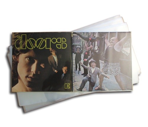 Doppel schutzhüllen aus - lp,