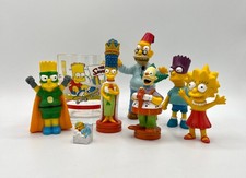 Konvolut Figuren Die Simpsons + Trinkglas Nutella - Vintage