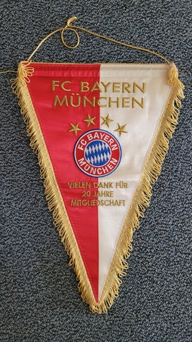 Bayern wimpel groß für 20 - bayern,