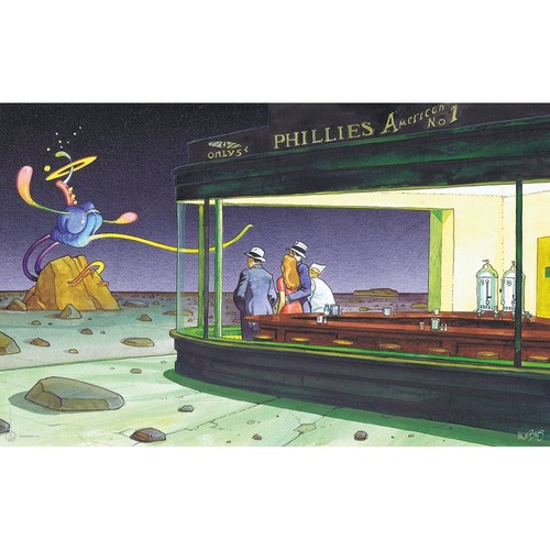 Sammlerposter moebius arzak - sammlerposter,
