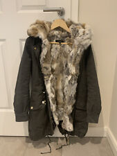 On parle de vous Mantel Parka Wintermantel Fell Echtpelz Neu Pelz