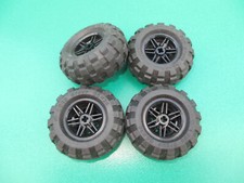 Lego Technic 4 Räder Reifen mit Felgen 56 x 26  (201121L)