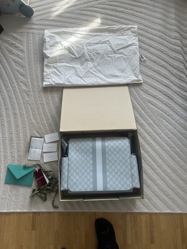 Gucci supreme wickeltasche - gucci, gg