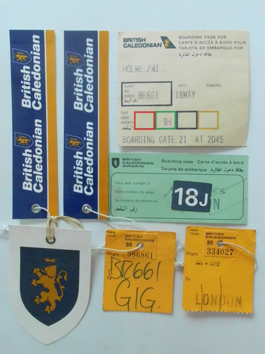 Vintage british caledonian - vintage,