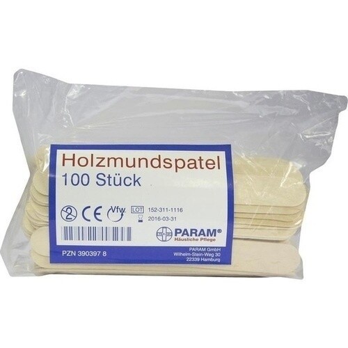 Mundspatel holz btl - mundspatel, st